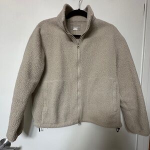 Everlane Renew Fleece Zip Jacket Size M